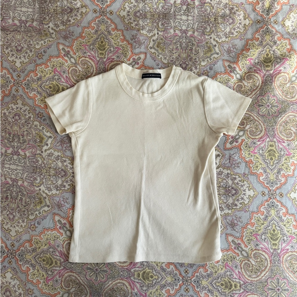 Brandy Melville White T-Shirt